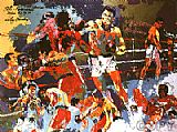 Leroy Neiman Canvas Paintings - Homage to Ali
